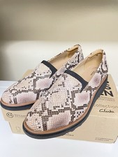 NIB Clarks Women's Sharon Dolly Leather Shoes/ Loafers 6.5 M