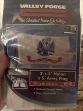 U.S. Army Flag (Valley Forge) 3' x 5' 100% Nylon Made In USA