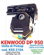 LENTE Pickup LASER KSS 210A KENWOOD DP 950 Gruppo Ottico Lettore Cd ORIGINAL