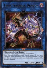 Yu-Gi-Oh! Twin Triangle Dragon Rare CIBR-EN046