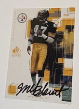 1999 SP Signature Edition Signatures Mel Blount #ML Auto HOF UD Upper Deck