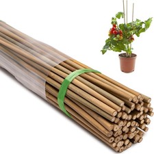 Bamboo Stakes, 5 Feet (58 inch), 70 Pcs | Natural