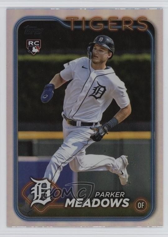 2024 Topps Series 2 Rainbow Foil Parker Meadows #516 5w0