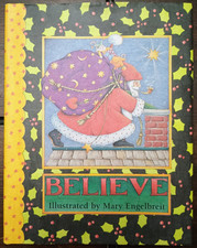 *1993* Mary Engelbreit's "BELIEVE" by Jan Miller Girando Hardcover *VG*