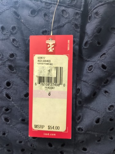 Women's Shorts by Izod Size 6 Blue in Color RN 36543 - Picture 4 of 8