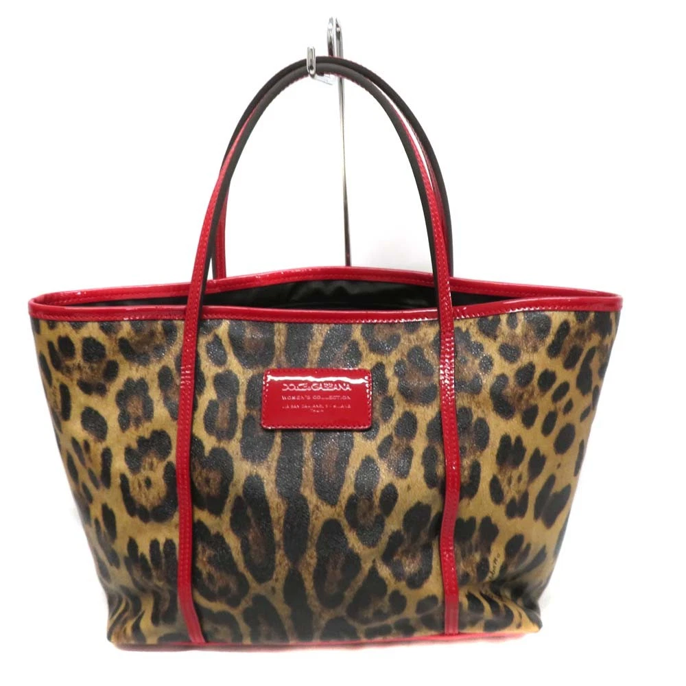 Dolce Gabbana — Dolce & Gabbana Tote Bag Patent Leather Women's KNB1847 #KNB1847