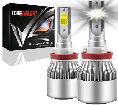 H11 COB LED Fit Auto Low Beam Fog Light Bulb Xenon White Replace HID Halogen T30