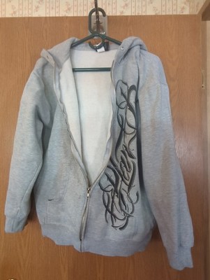 Grey Hoodie Plan B Brand Size Medium