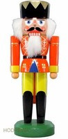 Nussknacker KöNig 31Cm NEU NußKnacker Holz Figur Erzgebirge Weihnachtsfigur