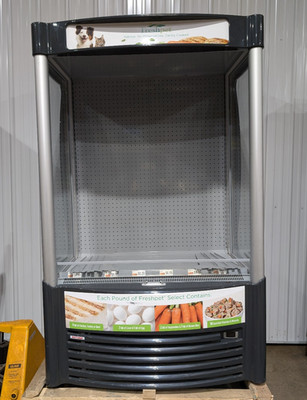 AHT AC-XL/UL LED Open Air Reach In Merchandiser /  Refrigerator, Grab-N-Go, 4'
