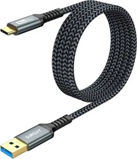 SUNGUY 10Gbps USB C 3.1 Gen 2 Cable, 4FT USB A to USB C 3A Fast Charging & Data