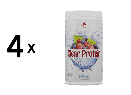 4 x Peak Clear Protein
