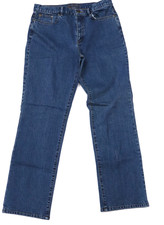Lauren Ralph Lauren Women  s Jeans Size 12 Blue Denim Straight Leg