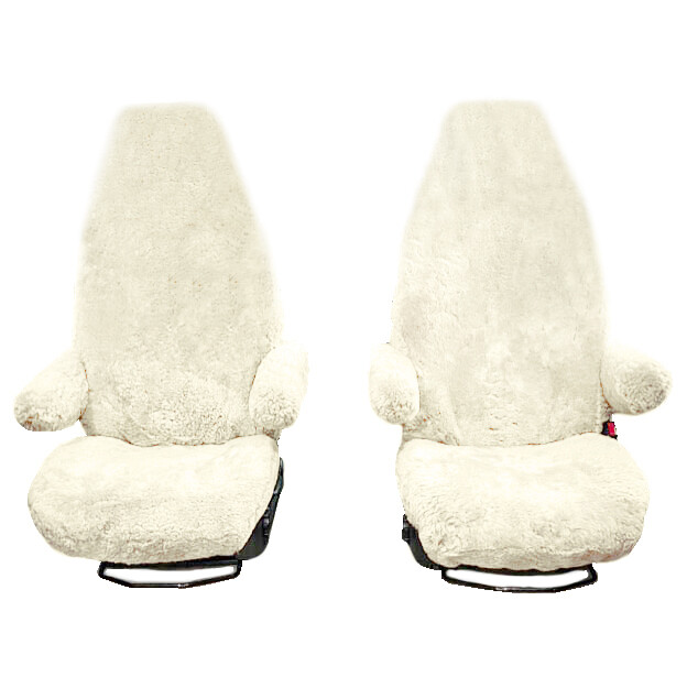 Faux Sheepskin Motorhome Seat Covers | Luxury & Comfort – UK