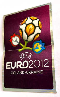 UEFA EURO2012  Poland-Ukraine パーカー 2012 UEFA EURO Poland-Ukraine Panini Sticker #001-002 LOGO Foil | eBay