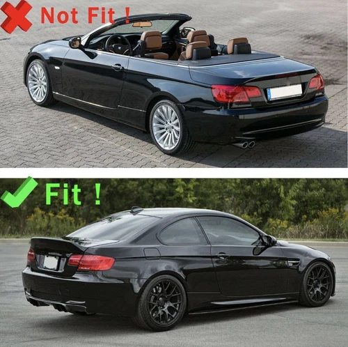 Pair LED Tail Light Brake Light For BMW 3 Series 330 335 M3 E92 2006-2012 Black - Picture 10 of 19