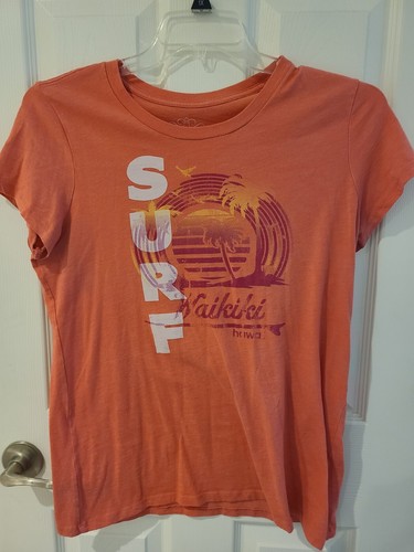 Vecchia T-Shirt Marina Militare "Surf Waikiki" - Tg. L - Foto 2 di 4