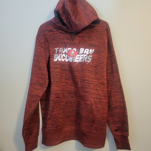 Felpa con cappuccio Tampa Bay Buccaneers adulto extra large NFL abbigliamento squadra nuova con etichette