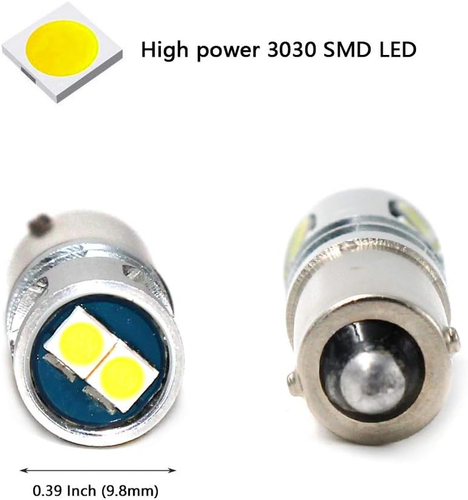 400LM Super Bright 3030 5-SMD 12V 24V BA9 BA9S 53 57 1889 1891 1895 64111 T4W LE - Picture 6 of 12