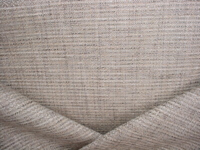 6Y Clarke & Clarke F1242 Miscela Beige Silver Textured Tweed Upholstery Fabric