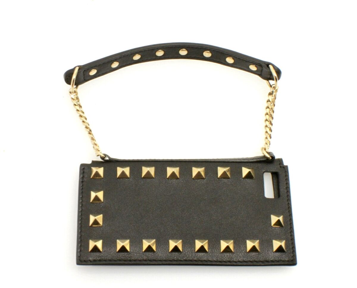 SALE! VALENTINOGARAVANI レザーiPhone5/5S/SE携帯ケース Valentino Garavani Rockstud Leather Case iPhone 5 5S SE | eBay