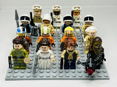 LEGO Star Wars Rebel & Jedi character minifigs | Brand New | Build a Rebel army!