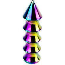 Spiked Neo Chrome Shift Knob For 5 Speed Short Throw Shifter Lever 10x1.5 Spiked Neo Chrome Shift Knob For 5 Speed Short Throw Shifter Lever 10x1.5