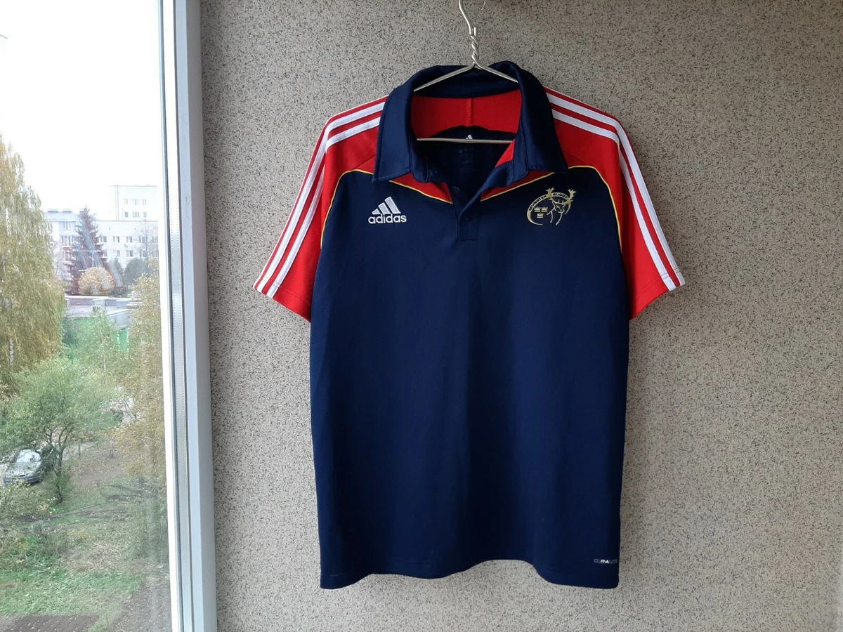 Munster Rugby Shirts 2009 2010 Jersey L Adidas Ireland Rugby