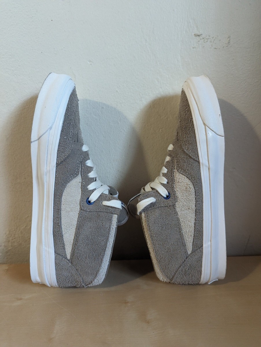 Vans OG Half Cab LX Hairy Suede Khaki Sneakers Men display picture 3