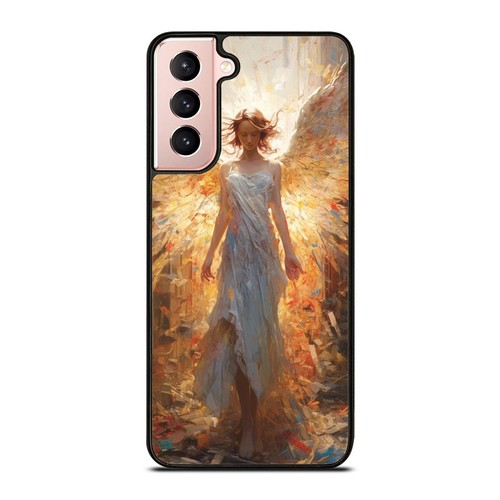 Stained glass battle angel Anti Scratch For Samsung A15 A16 S23 S24 S25 Ultra FE - 第 16/25 張圖片