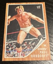 2011 Topps Heritage WWE Mr. Wonderful Paul Orndorff 