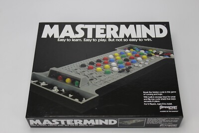 Mastermind Retro Remastered (Grey) ~ 2 Player Game Read Description New Open Box