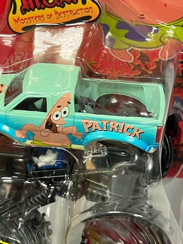 Johnny Lightning SPONGEBOB Monsters of Destruction Truck 1:64 NIP Patrick - Picture 5 of 9