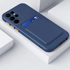 For Samsung A54 A34 A53 A16 A35 A56 Phone Case TPU Cover With Wallet Card Holder