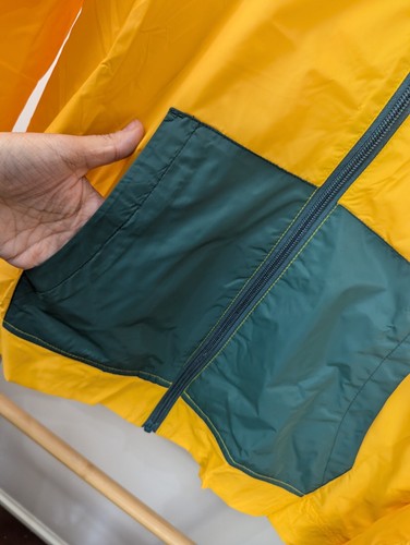 Matilda's Soccer Yellow Green Full Zip Spray Jacket Unisex L - Picture 6 of 9