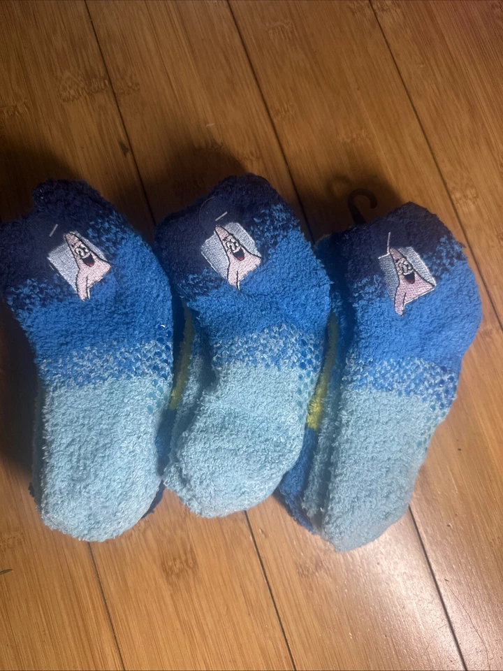 Calcetines de lana Bob Esponja - Niños talla 10-4, acogedores calcetines cálidos Nickelodeon Foto 2 de 2