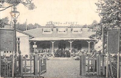 Old postcard 62 PARIS PLAGE / LE CASINO DE LA FORET