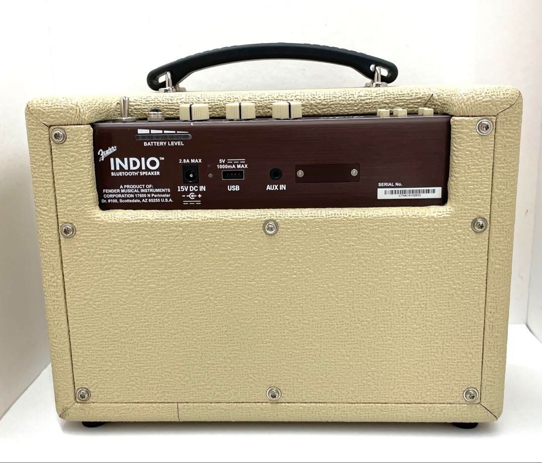 フェンダー　INDIO BLUETOOTH SPEAKER Fender Indio Bluetooth Speaker - Black | Sweetwater