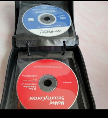 Atlantis Cd Storage Sleeve 26 Capacity Royal Blue Software Programs Dell Photo