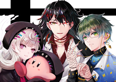 Anime virtual youtuber  endou reimu vox akuma ike Playmat Gaming Mat
