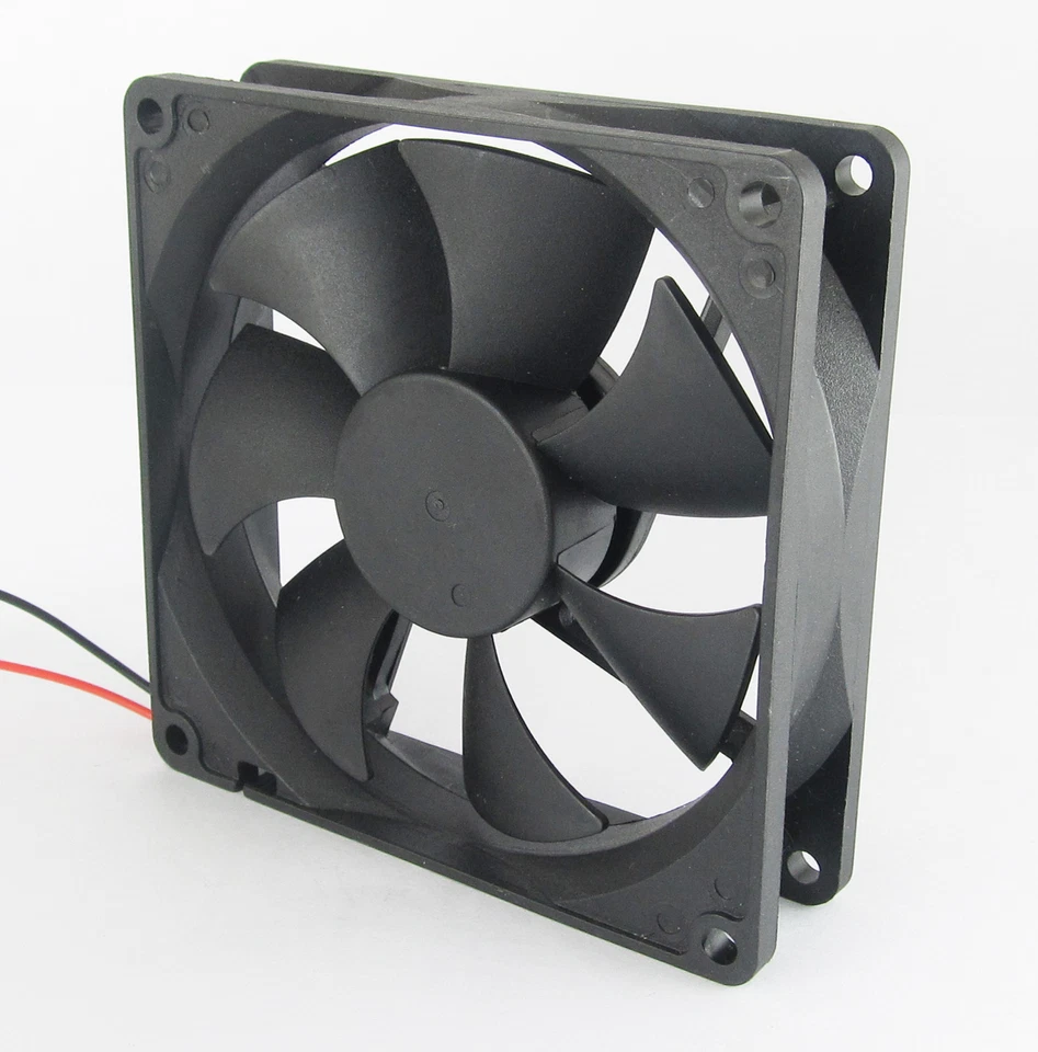10pcs Brushless DC Cooling Fan 12V 0.2A 92mmx92mmx25mm 90mm 9025 7 blades 3pin - Image 2 of 2