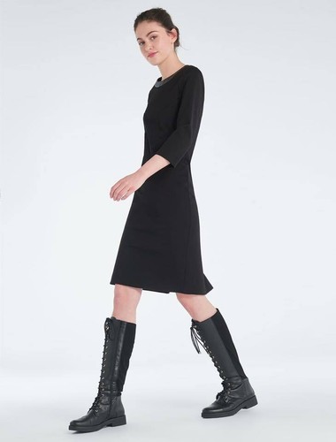 Abito longuette PENNYBLACK vestito donna tubino nero abito nuovo fall  winter | eBay