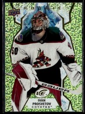 2021-22 Upper Deck Ice Green Parallel Ivan Prosvetov Rookie #110
