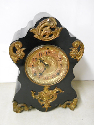 激安出品★ANSONIA CLOCK CO製置時計★MADE IN USA‼️ ANSONIA Clock Co. New York Mantel Clock Early 1900's Antique