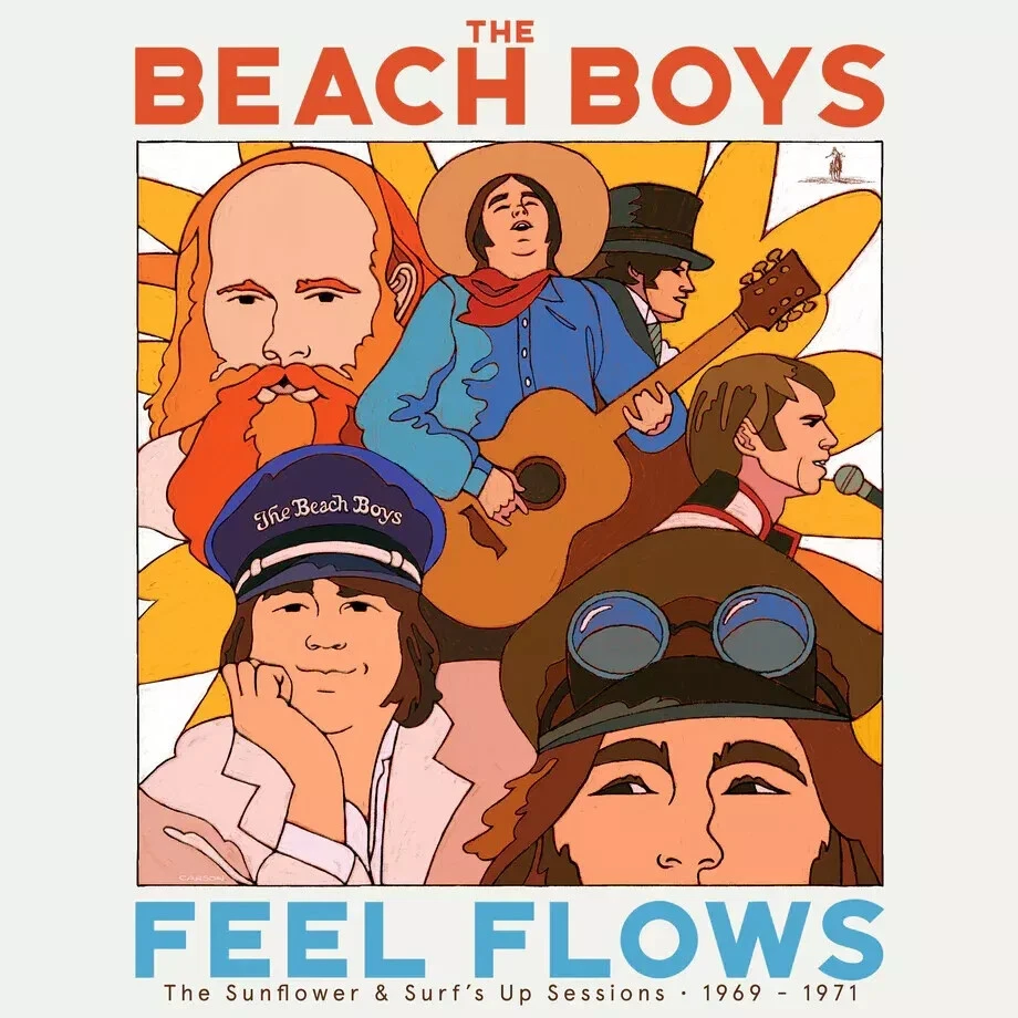 The Beach Boys Feel Flows Sunflower & Surf's Up Sessions 1969-1971 4 x LP Box - Image 2 of 2