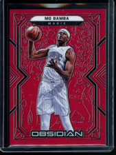 2021-22 Obsidian Electric Etch Red Flood Refractor Mo Bamba #45 FREE Shipping