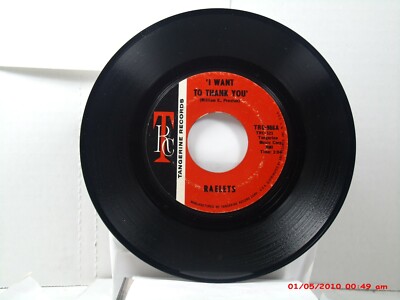 RAELETS (45)- I WANT TO THANK YOU / IT'S ALMOST HERE - TANGERINE RECORDS  - 1970