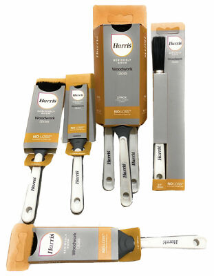 HARRIS Seriously Good Woodwork No-Loss Pinsel für Glanz - verschiedene Größen