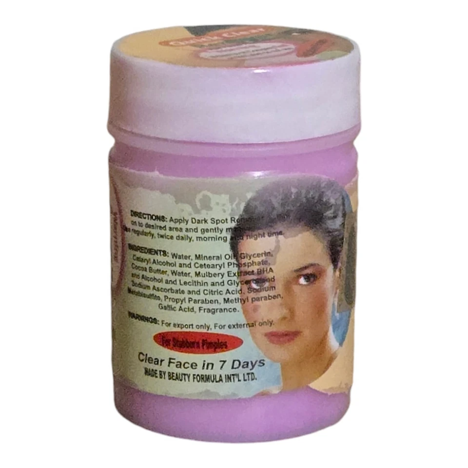 X 1 Jar QUICK clear Pink Sun Burn, & More Face Cream 100% AUTHENTIC - Image 4 of 4