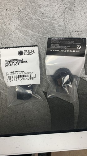 QUAD LOCK 360 TO GIMBAL ADAPTOR QLP-MAG-IGA 9348943024587 - 第 1/1 張圖片